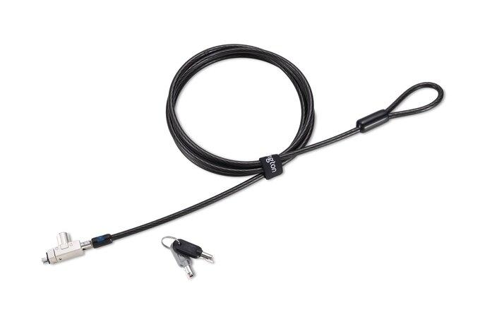 Candado con llave N17 para portátiles con ranuras en forma de cuña K60501M KENSINGTON.