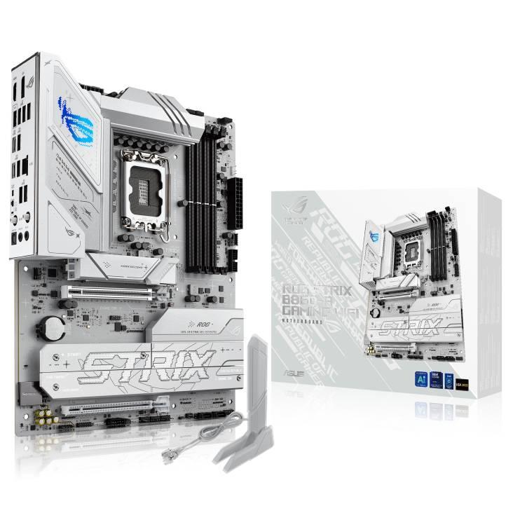MB ASUS ROG STRIX B860-A GAMING WIFI, Intel Core Ultra Processors Series 2 LGA1851, DDR5, Factor Forma ATX.