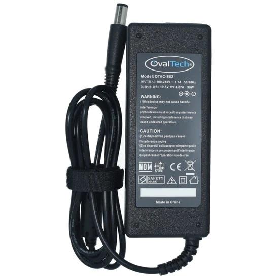 Cargador / Adaptador para Laptop OTAC-E52 OVALTECH de 90W 19.5V 4.62A (7.4*5.0) Pin Central