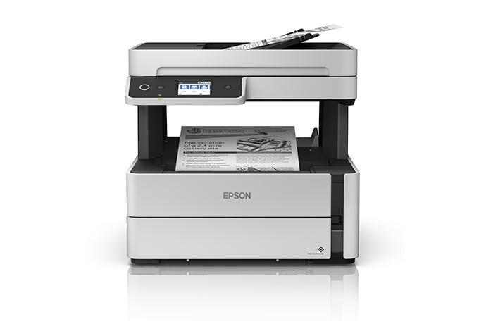 Multifuncional Monocromático EPSON EcoTank® M EPSON C11CG92301, 1200 x 2400 DPI, Inyección de tinta, 39 ppm, 251 hojas, 20000 páginas por mes