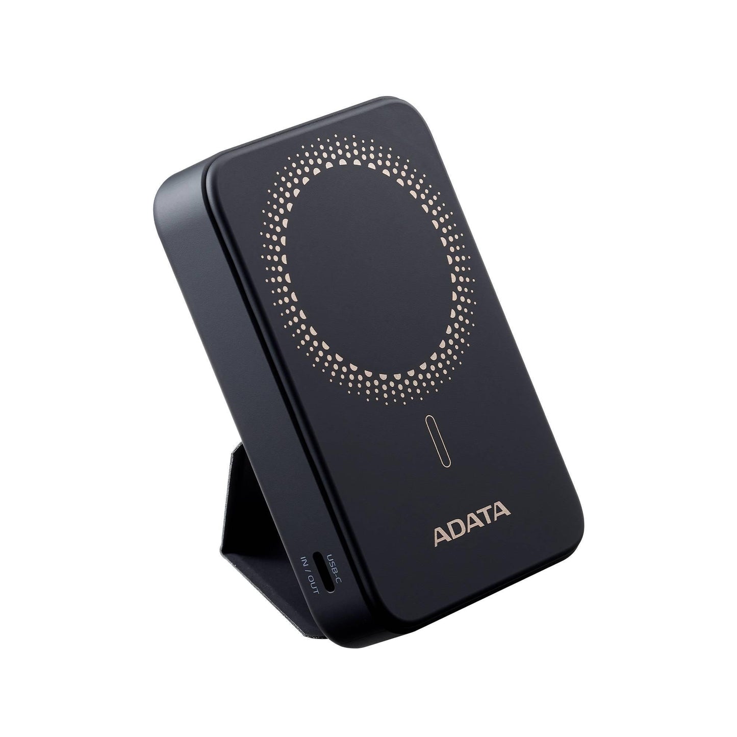Powerbank inalámbrico ADATA R100, 10,000mAh, Carga rápida QC/PD de 20 W. MAGNETICO. PR100-12BK