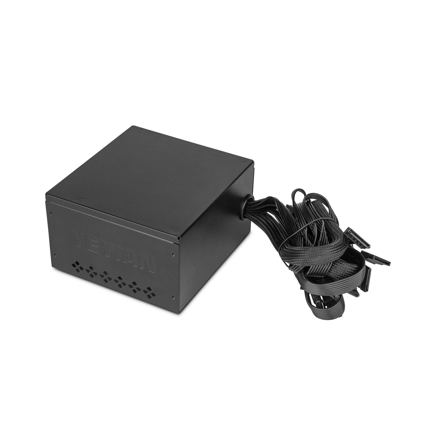 YEYIAN FUENTE DE PODER RAIDEN 550W 80+ BRONZE, ATX 2,0, PROTECCION UVP/OCP/OPP/SCP/SIP/NLO, EFICIENCIA ENERGETICA HASTA 82% MOD. YFB-55020-01