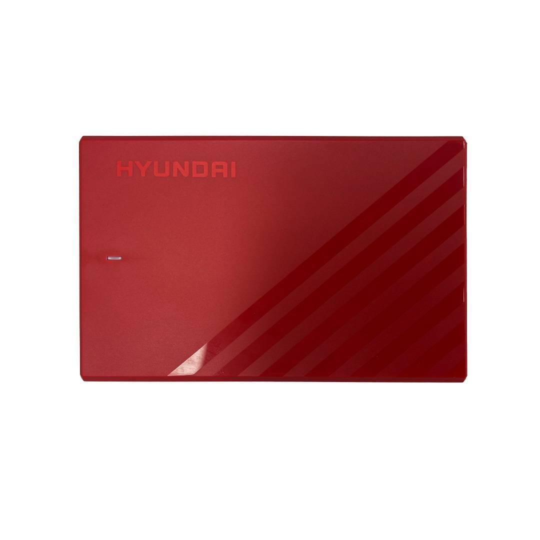 DISCO DURO EXTERNO HYUNDAI 1TB 2.5 USB ROJO 1TBHYNRED CABLE DE TRANSFERENCIA INCLUIDO