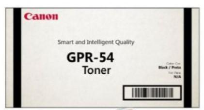 Tóner CANON GPR-54, Negro