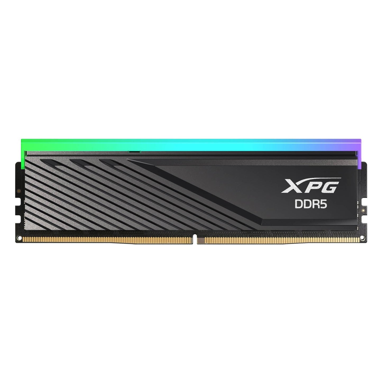 Memoria RAM ADATA XPG LANCER BLADE RGB, DDR5 32GB UDIMM 6000MHz, con Iluminación RGB. Disipador NEGRO. AX5U6000C3032G-SLABRBK