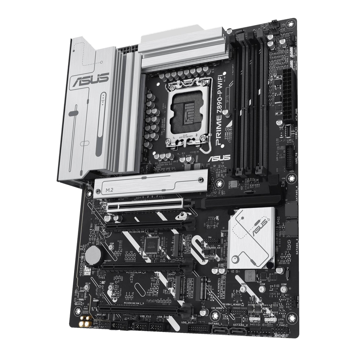 MB ASUS PRIME Z890-P WIFI, ATX, LGA 1851, Intel Core Ultra serie 2, 192GB, DDR5, HDMI/DP
