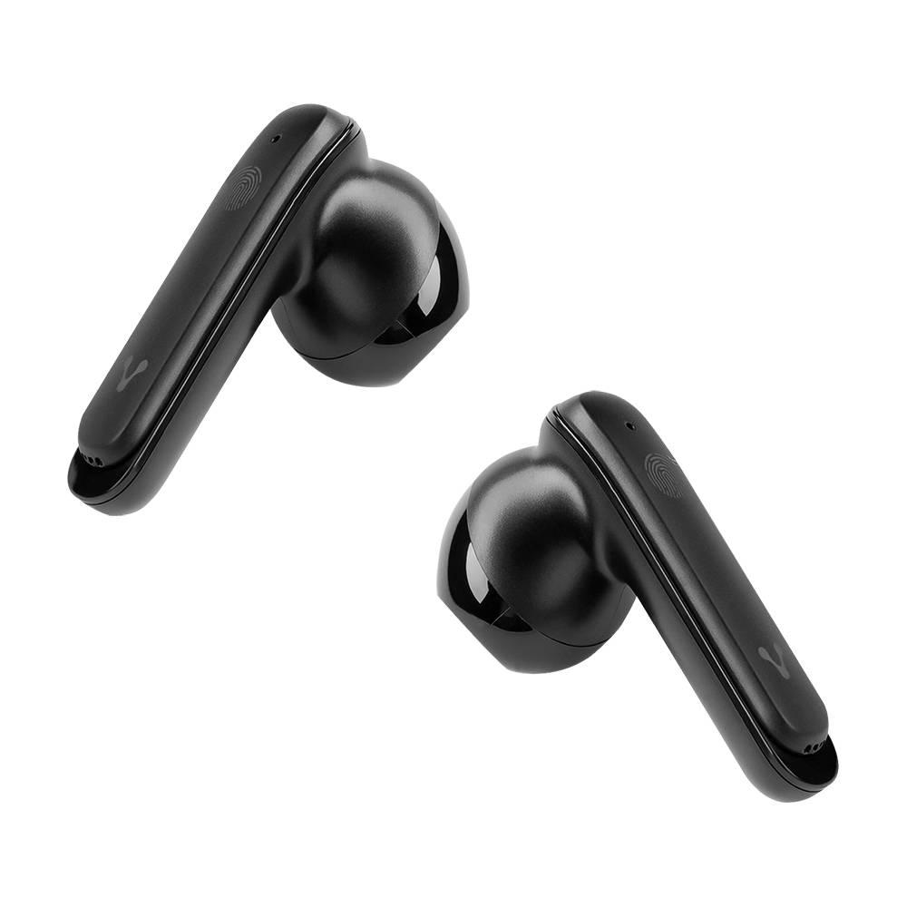 AUDIFONO VORAGO ESB-401 EARBUD BT 5.3 IPX4 6HRS+3CARGAS TWS DISPLAY DE DURACIÓN BATERIA