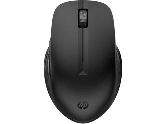 Mouse inalámbrico HP 435 (3B4Q5UT#ABA) Negro, Llave USB, batería AA; Garantía 1 año.