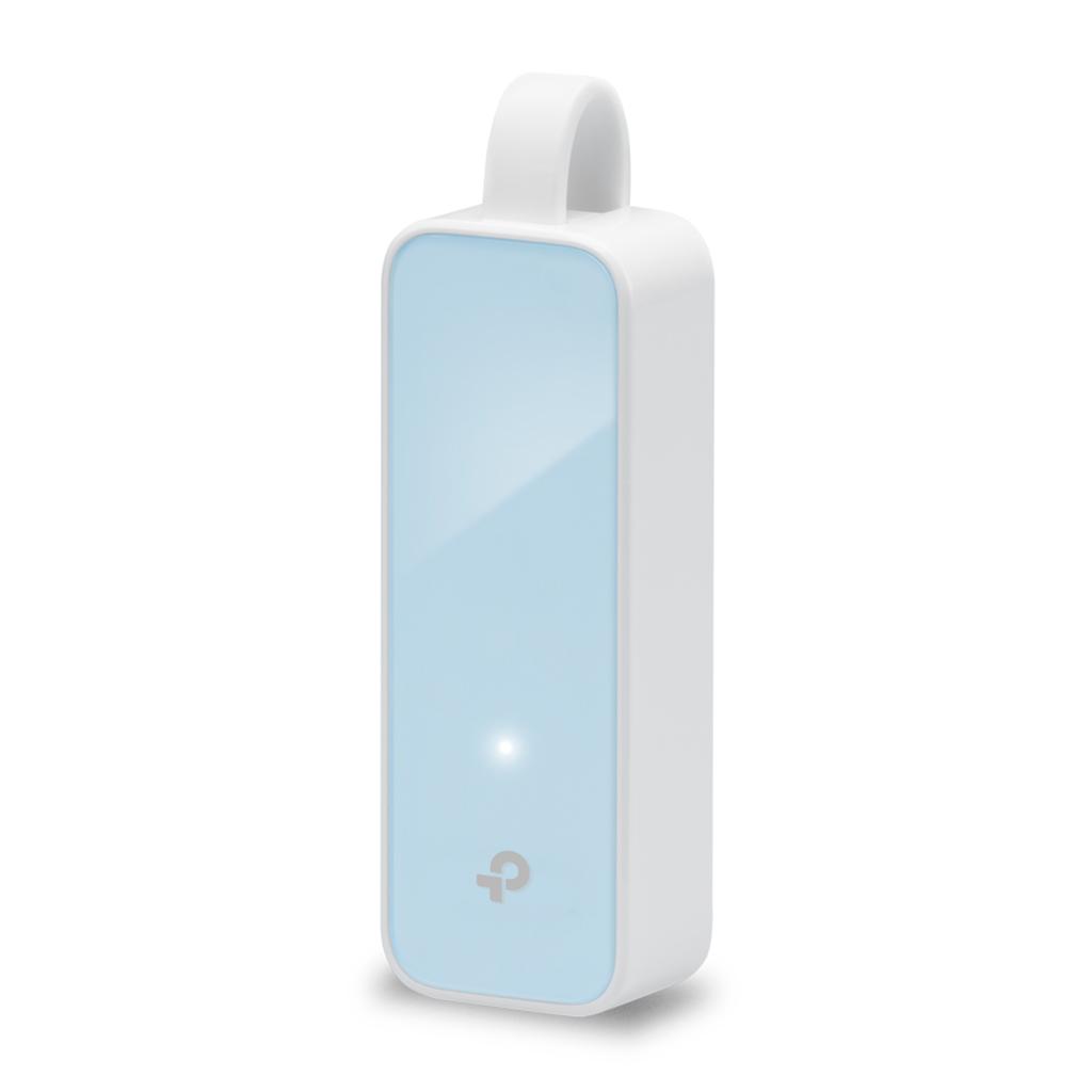 Adaptador USB- Ethernet RJ45 TP-LINK UE200, Color blanco