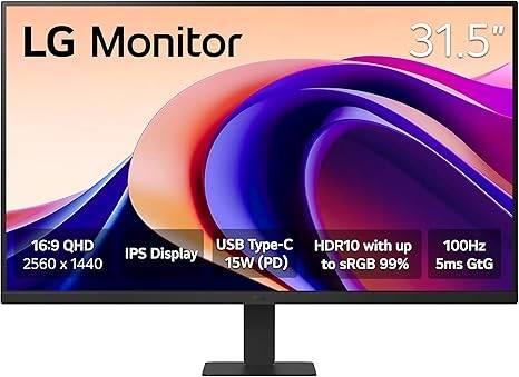 MON LG 32 (32U631A-B) QHD IPS USB-C 100HZ