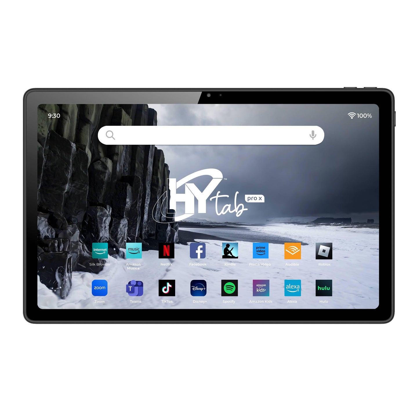 Tableta HYUNDAI Pro X HT10LA3MSGNA01,10.3 pulgadas Full HD, Android 13, 8GB RAM, 256GB. 4G LTE. Incluye Stylus Pen, Audífonos y Protector de Pantalla