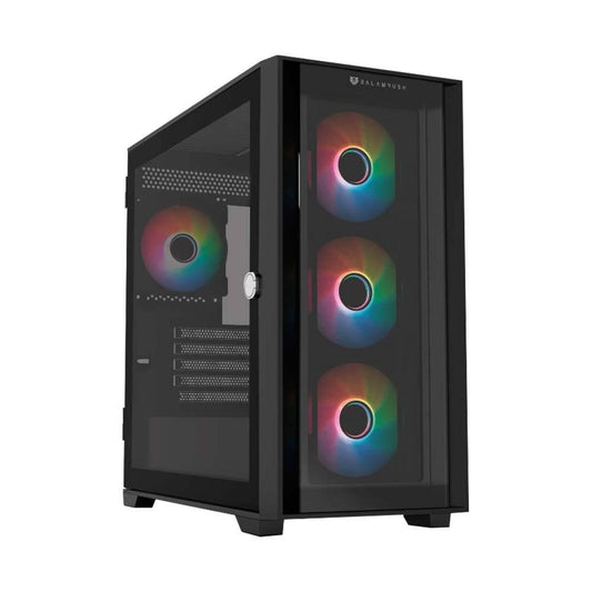Gabinete Gamer Mini Torre  Carbono Twin Mate 8000 Legend Series