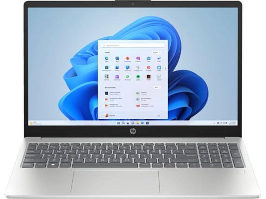 Computadora Portátil HP 15-FD046LA (A4AT6LA). Procesador Intel i7-1255U, 8 GB RAM, 512 GB SSD. Pantalla 15.6 Pulgadas FHD, Windows 11 Home