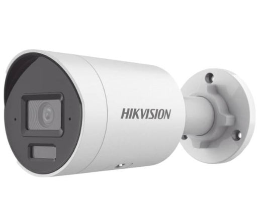 Dual Light + 2 Micrófonos Integrados] Bala IP 4 Megapixel / Lente 2.8 mm / 40 mts Luz Blanca + 40 mts IR / ACUSENSE / Exterior IP67