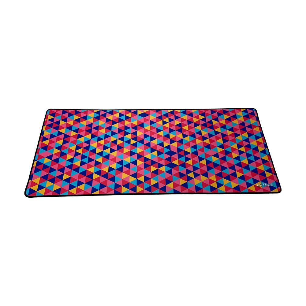 Mouse Pad Vibe Flow Kaleido MT464M ACTECK Advanced Series Tela + Goma, Medidas 80cm x 35cm