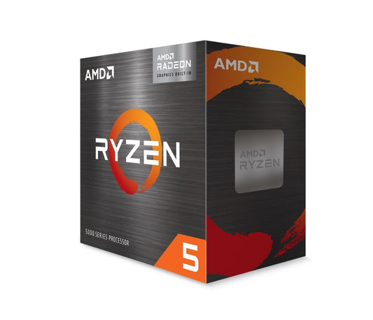 AMD RYZEN 5 5600G, 6 núcleos, Socket AM4, Con Ventilador, Con Gráficos Incluidos.