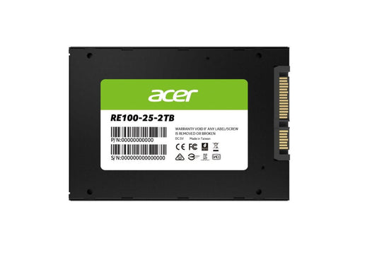 Unidad de Estado Solido ACER RE100, 2 TB, 562 MB/s, 529 MB/s