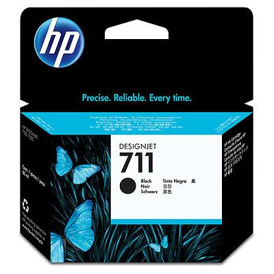 Tinta HP 711, CZ133A, Negro 80ml