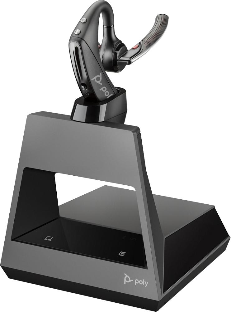 Poly Voyager 5200 OFFICE, para moviles, computadoras y telefonos de escritorio, USB-A, Bluetooth, no incluye adaptador