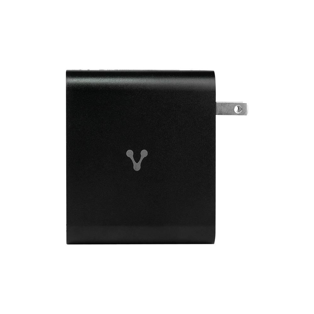 CARGADOR DE PARED VORAGO AU-600 TIPO C 100W PD 5 PUERTOS QUICK CHARGE 3.0 NEGRO
