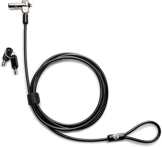 Candado con cable y llave HP Nano 1AJ39AA