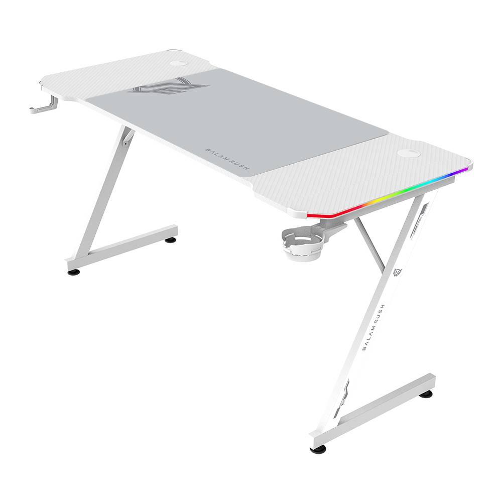Escritorio Gamer Ergonómico  Olympus Spot Glow MRX6000 Balam Rush Legend Series Escritorio Gamer Ergonómico 140 x 60cm, Iluminación RGB