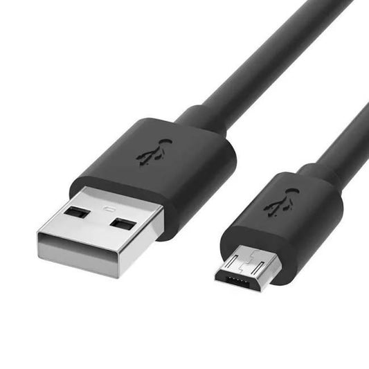Cable USB A a MICRO USB V8, color negro. 1 metro de largo. Alta resistencia de materiales y carga rápida DB-G-USBMN