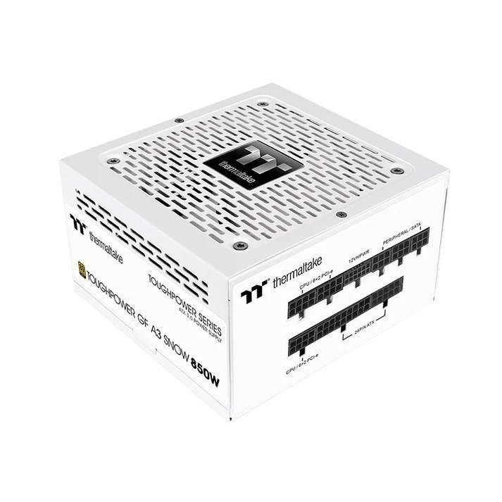 Fuente de Poder Thermaltake Toughpower GF A3 Snow 850W 80 Plus Gold ATX 3.1 PCIe Gen 5.1 Full modular