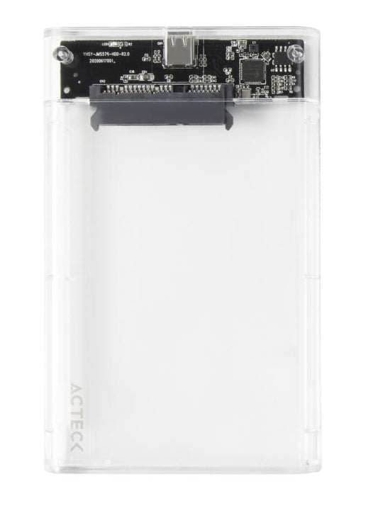 Carcasa Para Disco Duro USB 3.0 ARMOR CLEAR HC430 Acteck