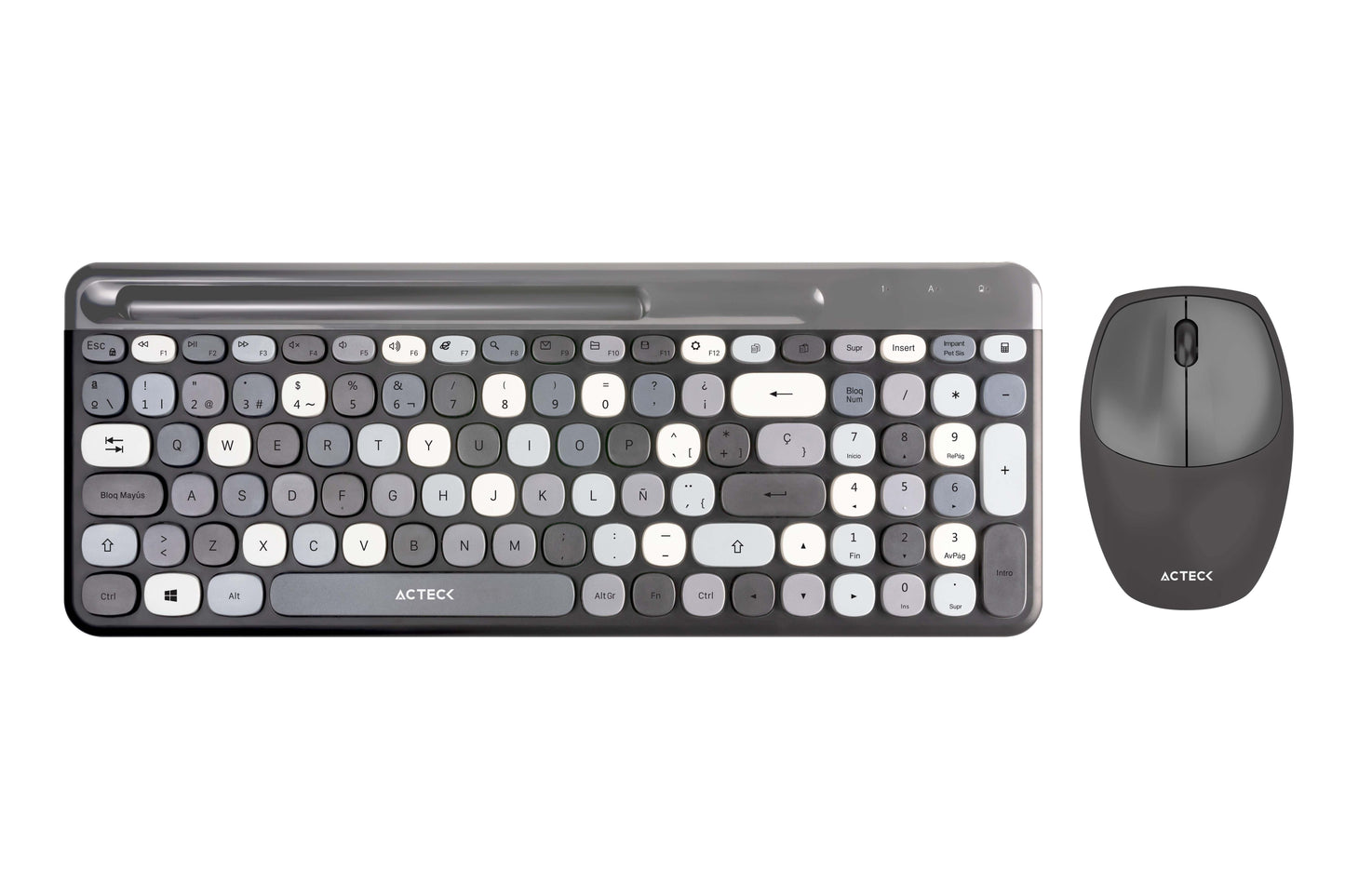 Kit Teclado y mouse Inalámbricos 2.4hz Creator Chic MK470 Advanced Series