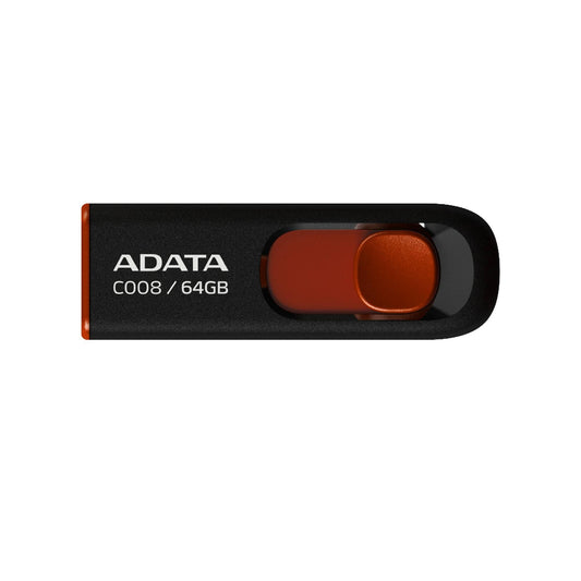 Memoria USB ADATA C008, Negro, 32 GB, USB 2.0