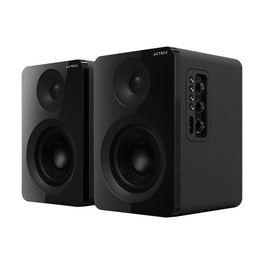 Bocinas Tipo Estudio  Dynamic Exact R  BS700 Elite Series, Sonido Estereo 2.0,Potencia 50w RMS, Color Negro. AC-940818