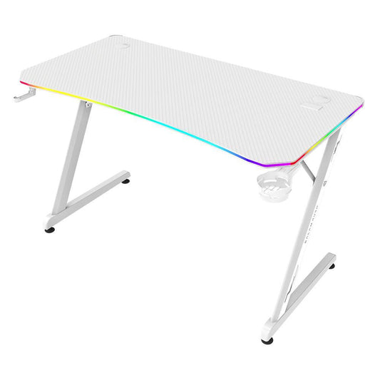 Escritorio Gamer Ergonómico  Olympus Spot Glow Pro MRX8000 Balam Rush Legend Series Escritorio Gamer Ergonómico 120 x 60cm, Iluminación RGB, Porta Vasos