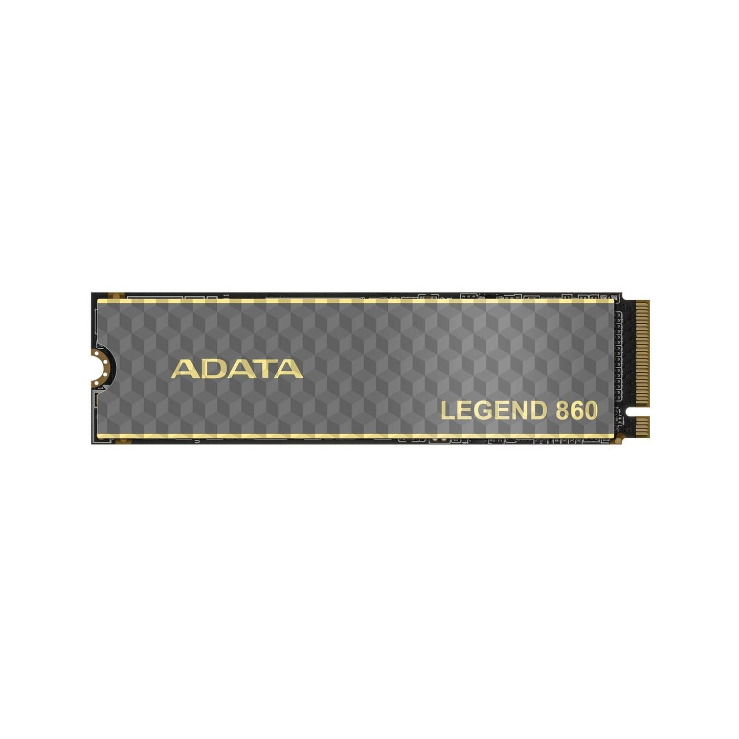 Unidad de Estado Sólido ADATA LEGEND 860 500GB PCIe Gen4x4 M.2 2280, Con disipador de aluminio. SLEG-860-500GCS