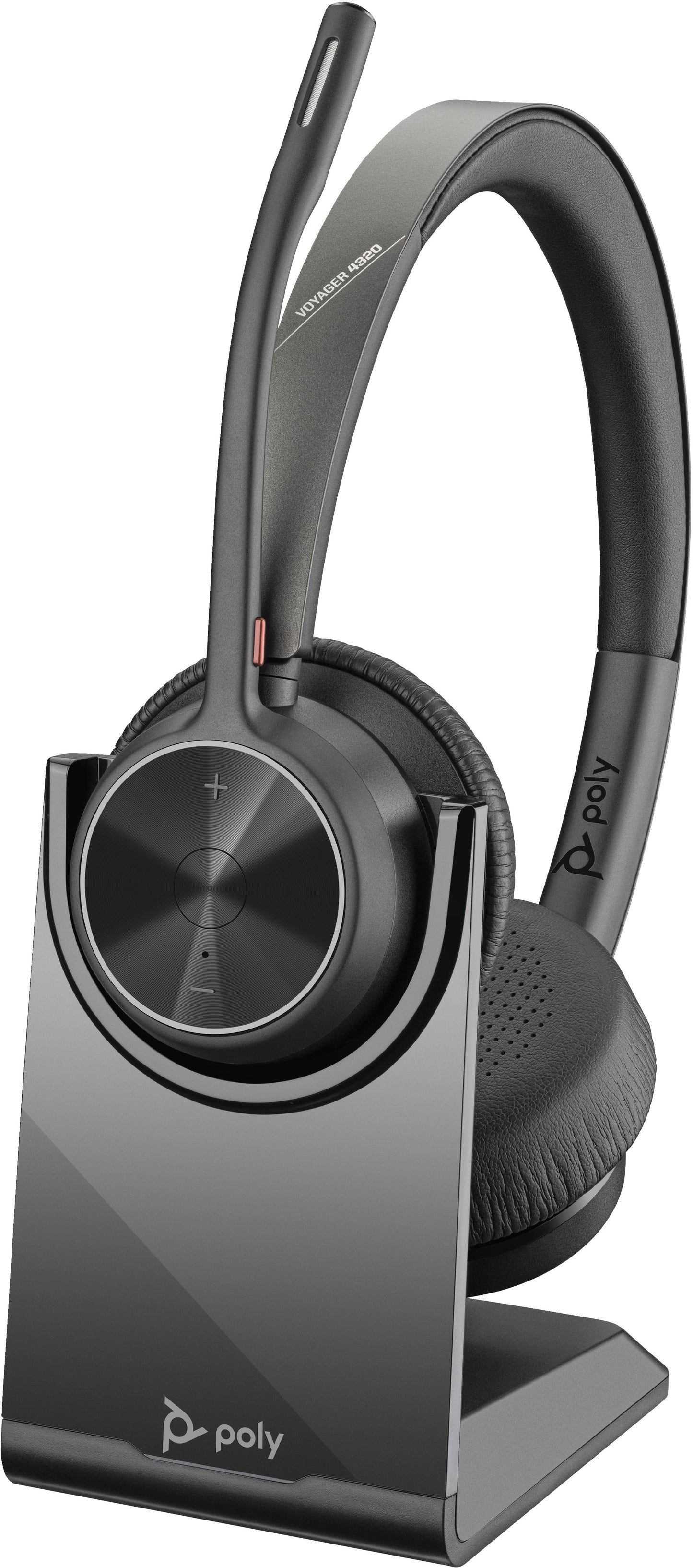 Poly Voyager 4320, USB-A , Binaural, incluye base de carga