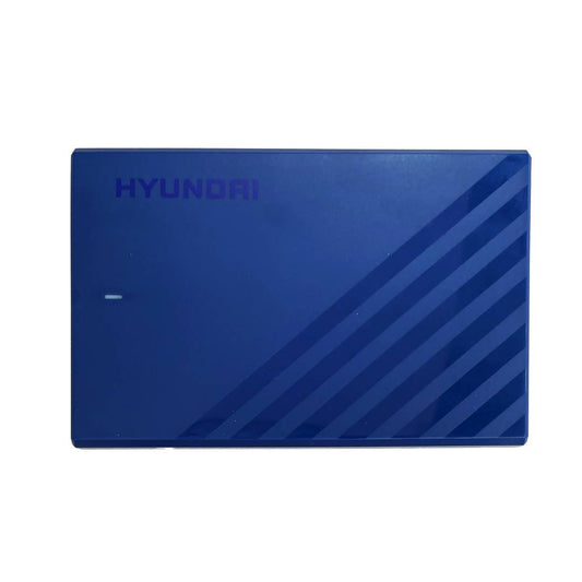 DISCO DURO EXTERNO HYUNDAI 500GB 2.5 USB AZUL 500HYNBLUE CABLE DE TRANSFERENCIA INCLUIDO