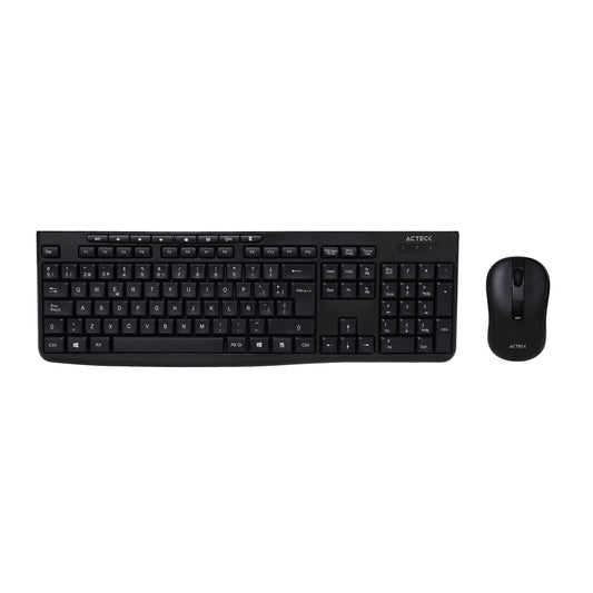 Kit Teclado y Mouse Acteck CREATOR PRIME MK225 Essential Series Teclado y Mouse Inalámbrico