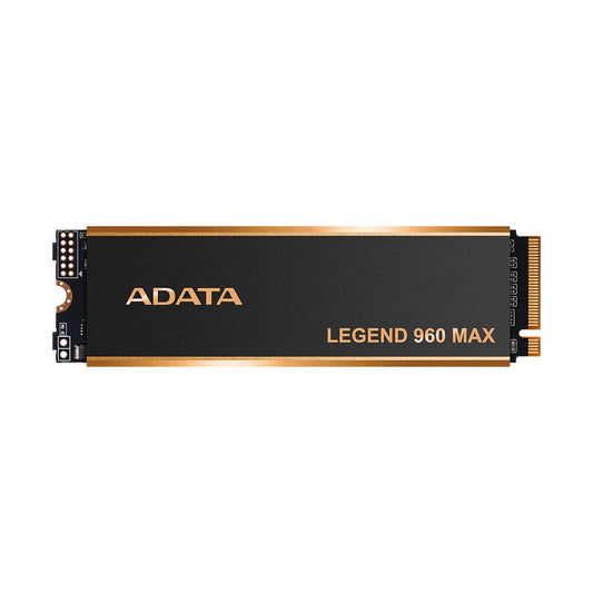 Unidad de Estado Sólido ADATA LEGEND 960 MAX 2TB PCIe Gen4x4 M.2 2280, Con disipador de aluminio, 7.400MB/s. ALEG-960M-2TCS