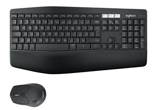 Kit de Teclado y Mouse LOGITECH MK850, Negro, 10 m, 1000 DPI