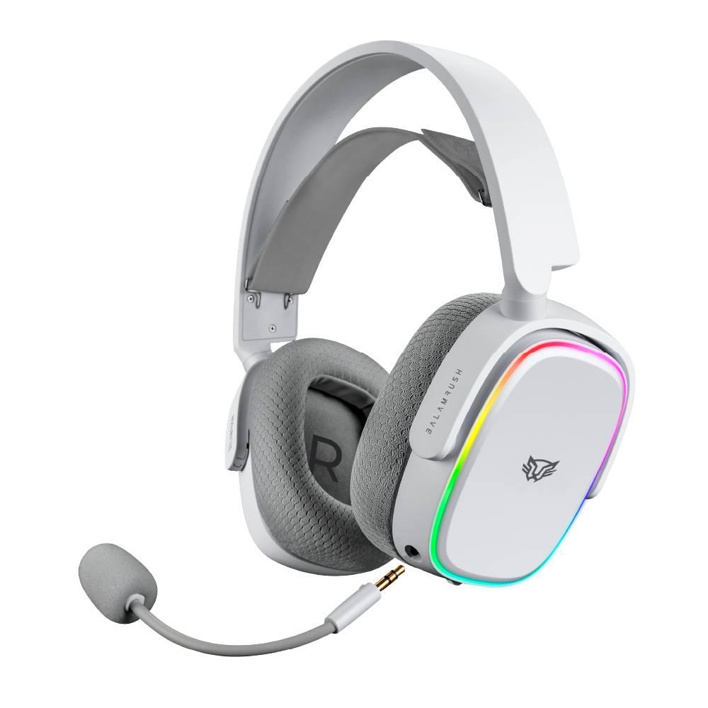 Audífonos 7.1ch Inalámbricos Aeon HS999 Balam Rush  Conexión BT/ RF 2.4ghz, Micrófono desmontable, Bandas y carcazas intercambiables
