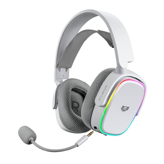 Audífonos 7.1ch Inalámbricos Aeon HS999 Balam Rush  Conexión BT/ RF 2.4ghz, Micrófono desmontable, Bandas y carcazas intercambiables