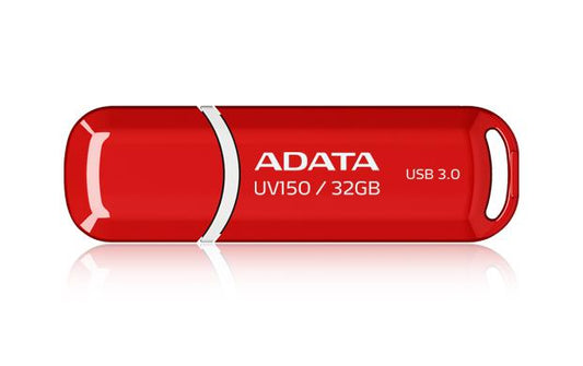 Memoria USB ADATA AUV150-32G-RRD, Rojo, 32 GB, USB 3.2