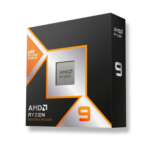 AMD RYZEN 9 9950X3D, 16 núcleos, Socket AM5, No incluye ventilador, Con gráficos incluidos.