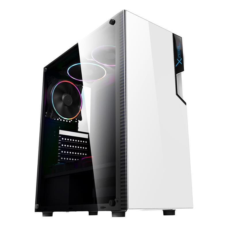 Gabinete Gamer Xzeal Blanco XZ130. XZCGB06W