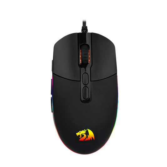 Mouse  Redragon Invader, Juego, Negro