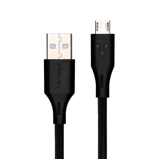 CABLE USB VORAGO CAB-M01B USB-  MICRO USB 1METRO NEGRO