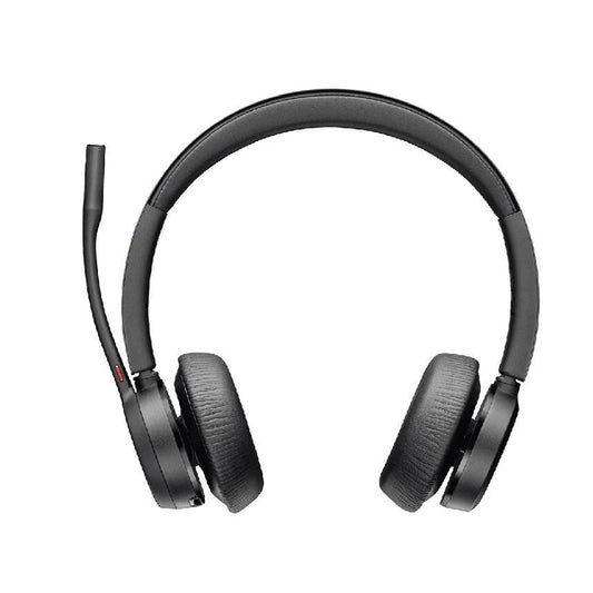 Poly Voyager 4320-M ,Inalámbrico, USB-A,Bluetooth con base de carga , certificacion Microsoft Teams