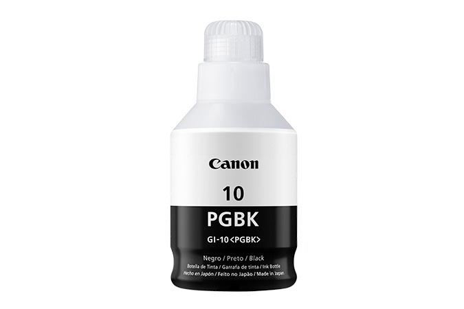 Tanque de tinta  CANON GI-10 BK , 7,700 paginas
