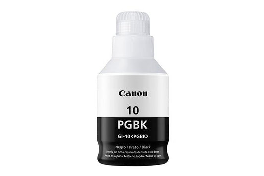 Tanque de tinta  CANON GI-10 BK , 7,700 paginas
