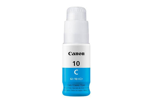 Tanque de tinta CANON GI-10 C , 7,700 paginas